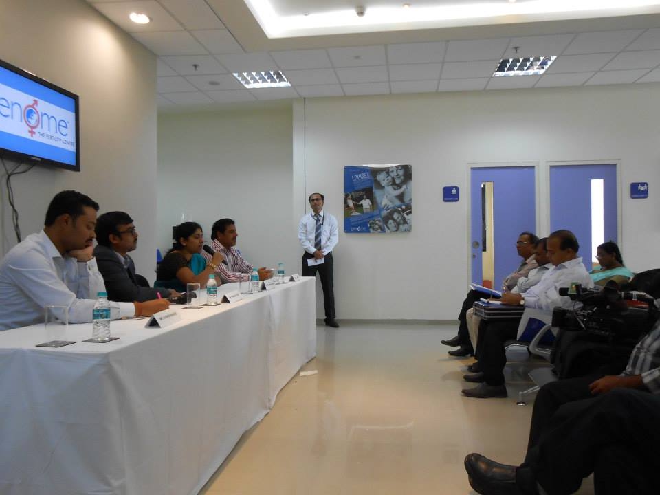 Dr. Shefali Bansal Madhav responding to media queries